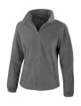 Dames Fleece Vest Result Outdoor R220F Pure Grey